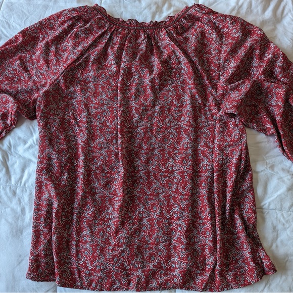 Max Studio Plus Size Blouse, Sz 2x Red - Picture 7 of 10